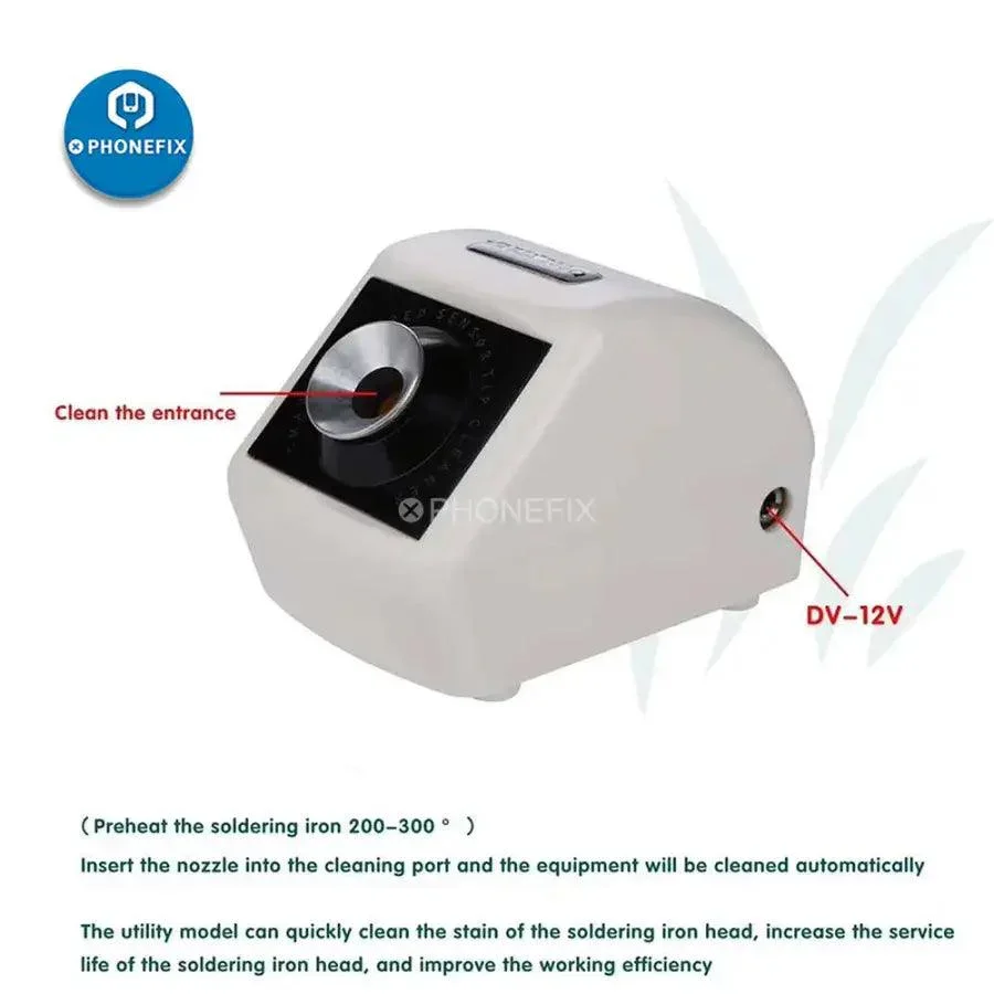 YIHUA 200Q Infrared Sensor Solder Iron Tip Cleaning Tool Iron Cleaner - Image 4
