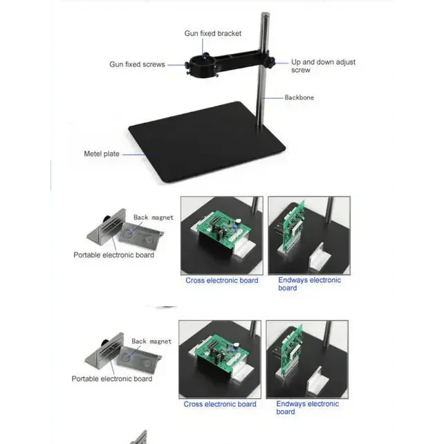 Metal Shelving Bracket BGA Rework Station External Fixator - Image 4