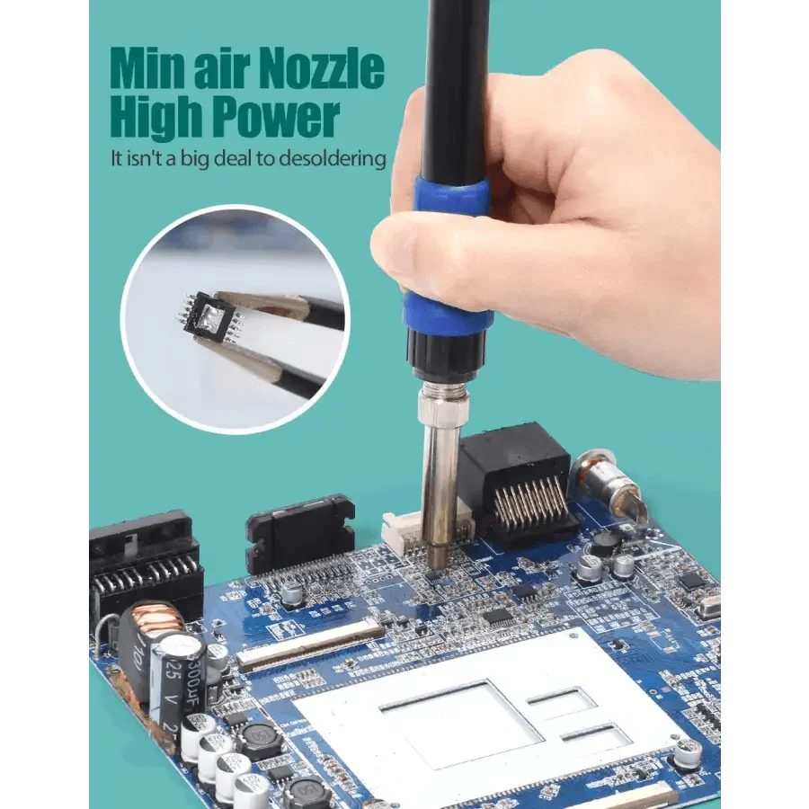 YIHUA 8509 Micro Adjustable Hot Air Gun SMD BGA Rework Station - Image 13