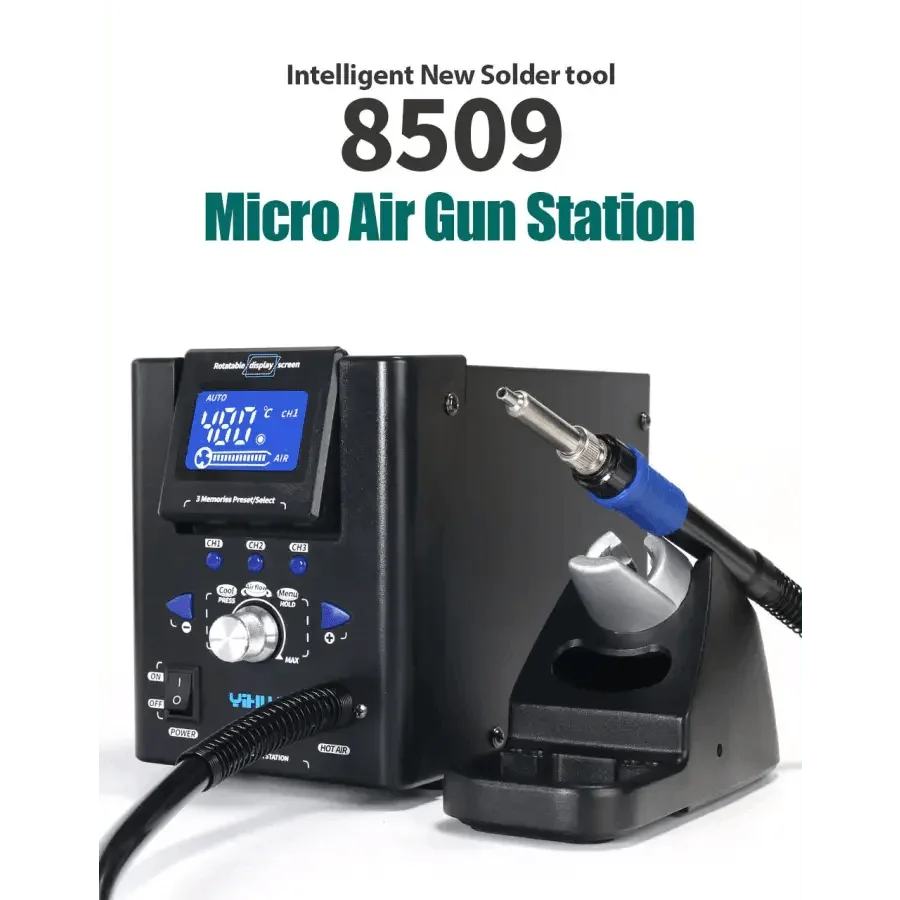 YIHUA 8509 Micro Adjustable Hot Air Gun SMD BGA Rework Station - Image 15