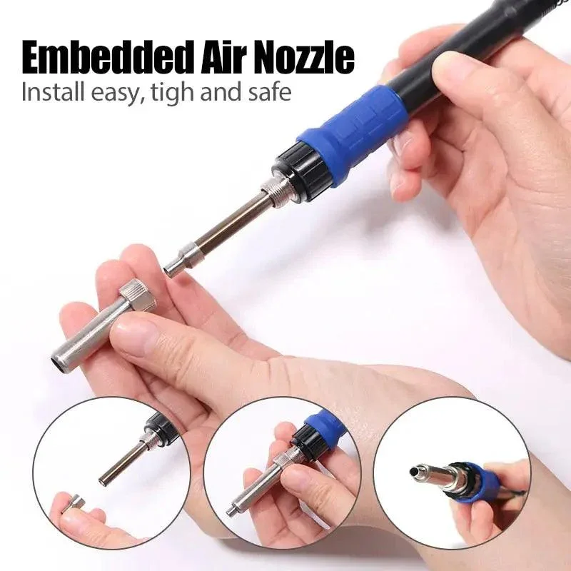 YIHUA 8509 Micro Adjustable Hot Air Gun SMD BGA Rework Station - Image 8