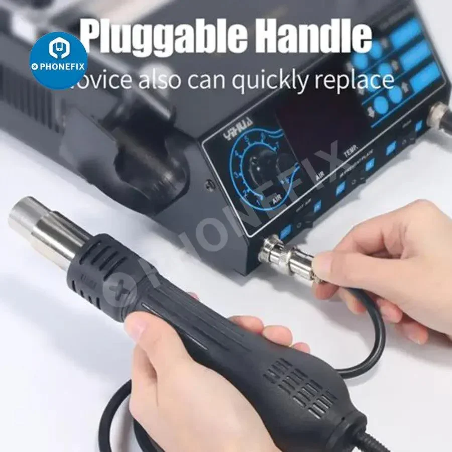 YIHUA 853AAA Pre-Heating BGA Rework Station hot air gun station - Image 4