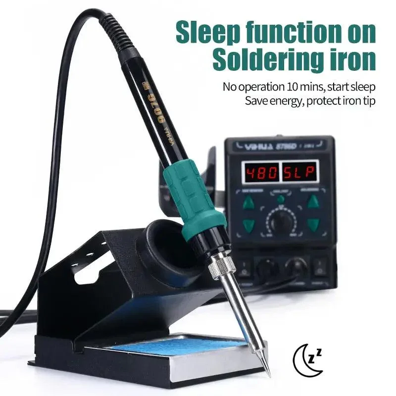 YIHUA 8786D BGA Rework Station Soldering Iron Hot Air Gun For Phone Repair - Image 9