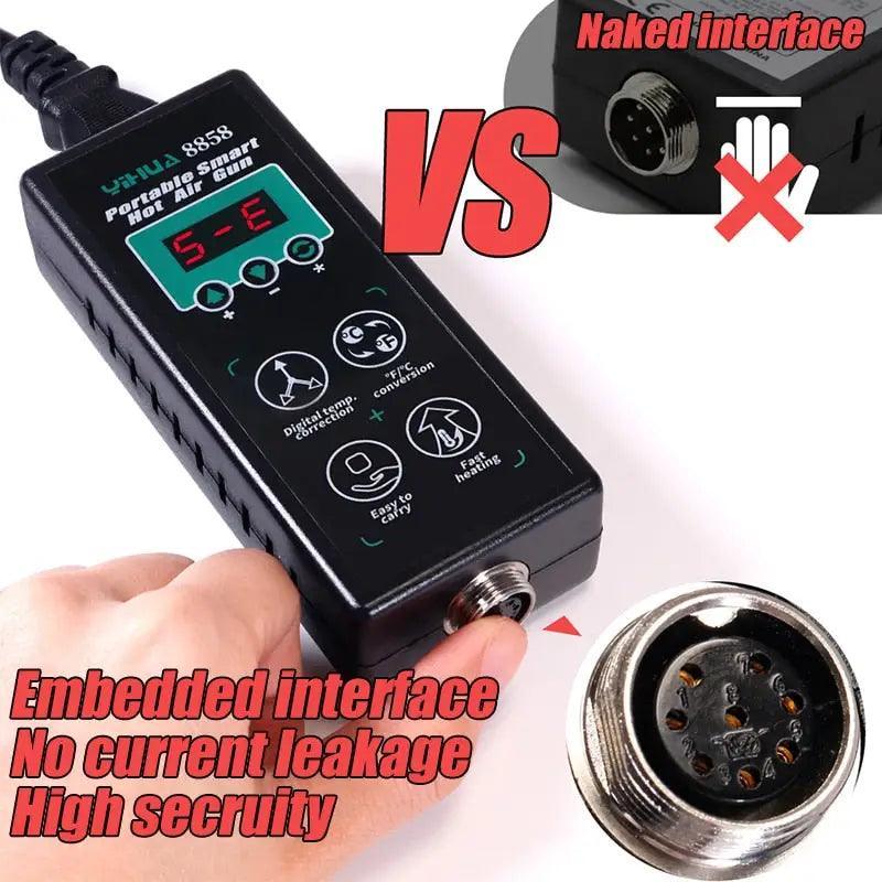 YIHUA 8858 BGA Soldering Rework Station Portable Hot Air Gun - Image 11