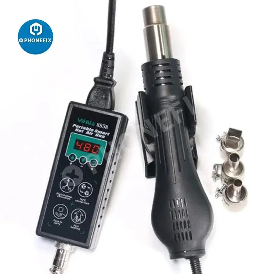 YIHUA 8858 BGA Soldering Rework Station Portable Hot Air Gun - Image 3