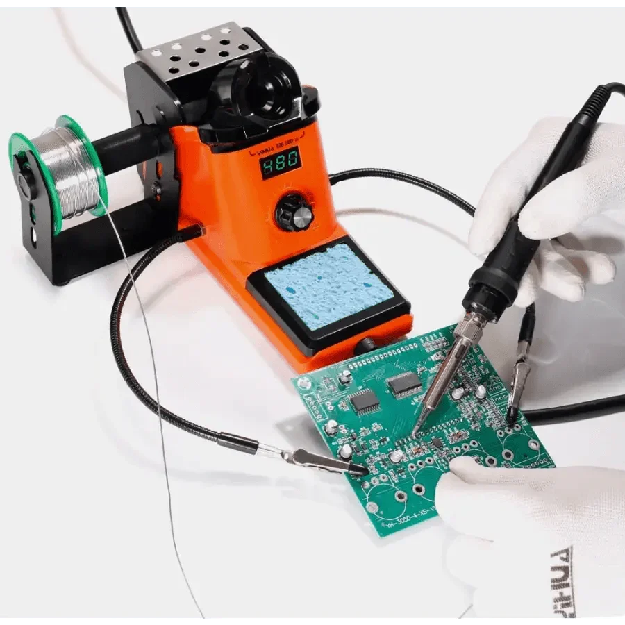YIHUA 926LED-III 130W Electric Soldering Iron With 2 Handles And Repair Tool Kit - Image 10