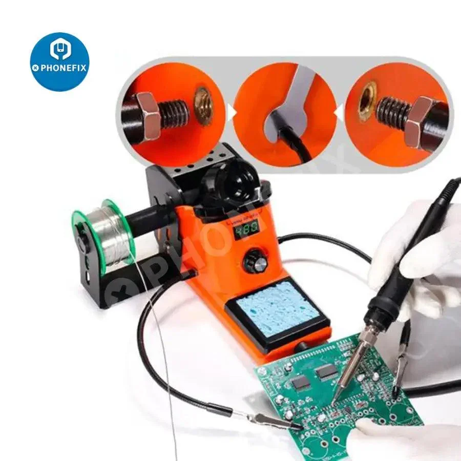 YIHUA 926LED-III 130W Electric Soldering Iron With 2 Handles And Repair Tool Kit - Image 5