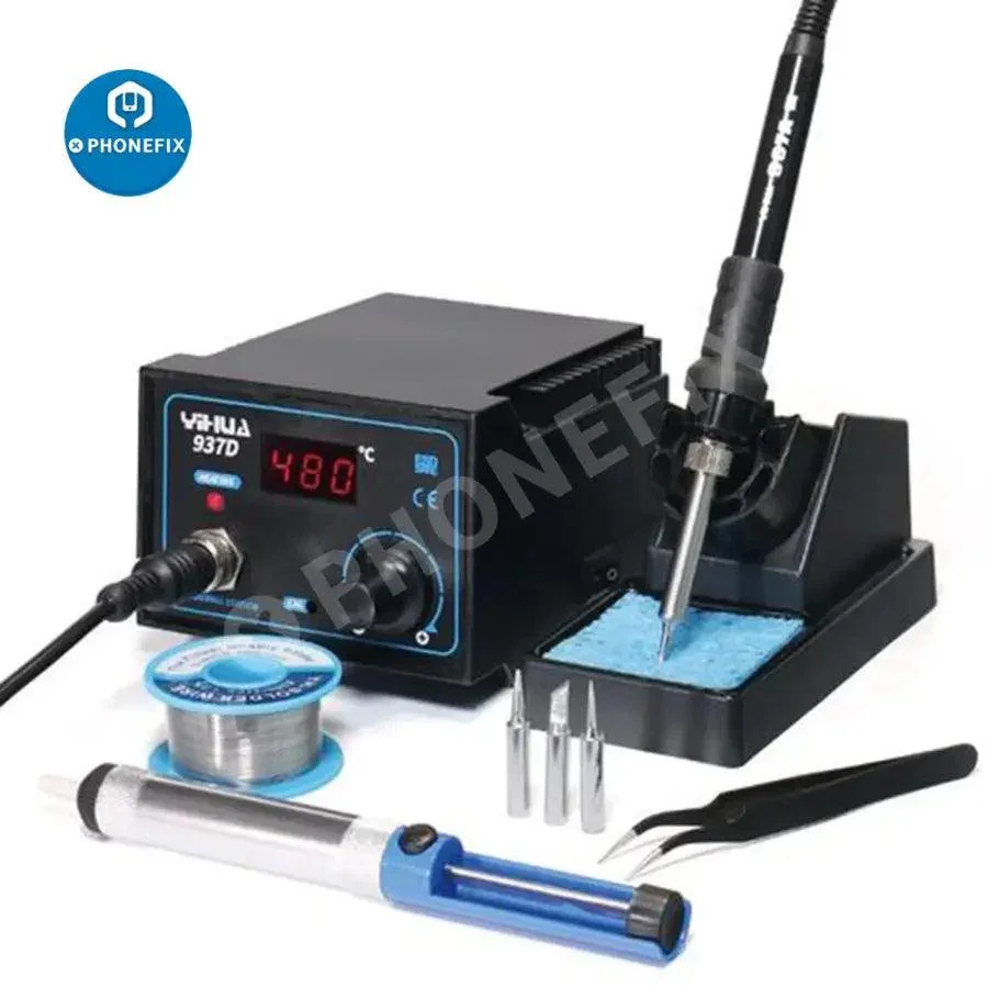 YIHUA 936/937/939D Adjustable Soldering Station With Repair Tool Kit - Image 2