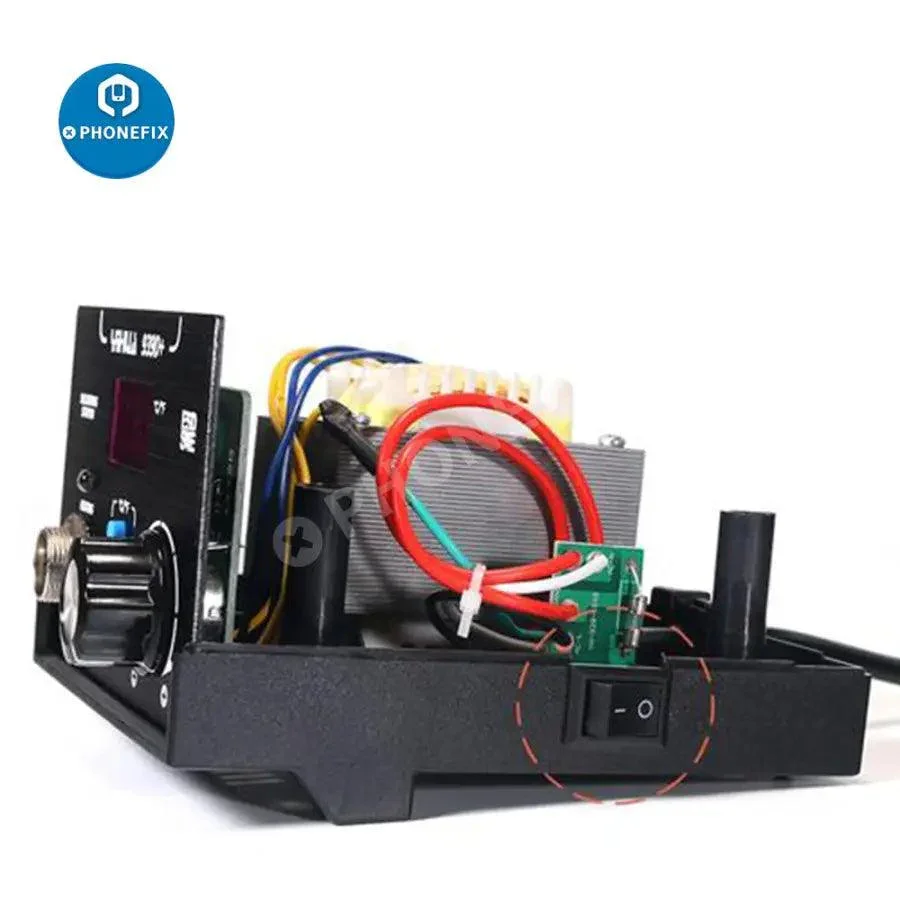 YIHUA 936/937/939D Adjustable Soldering Station With Repair Tool Kit - Image 6