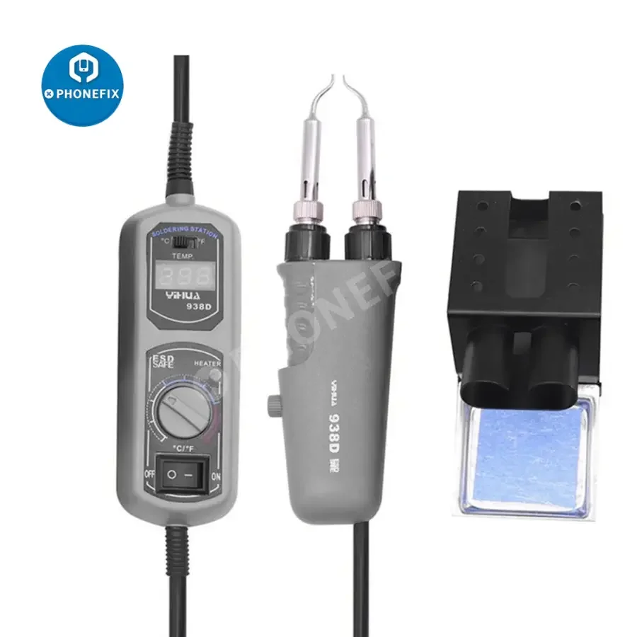 YIHUA-938D Mini Portable Tweezers Soldering Station For BGA Reworking - Image 6