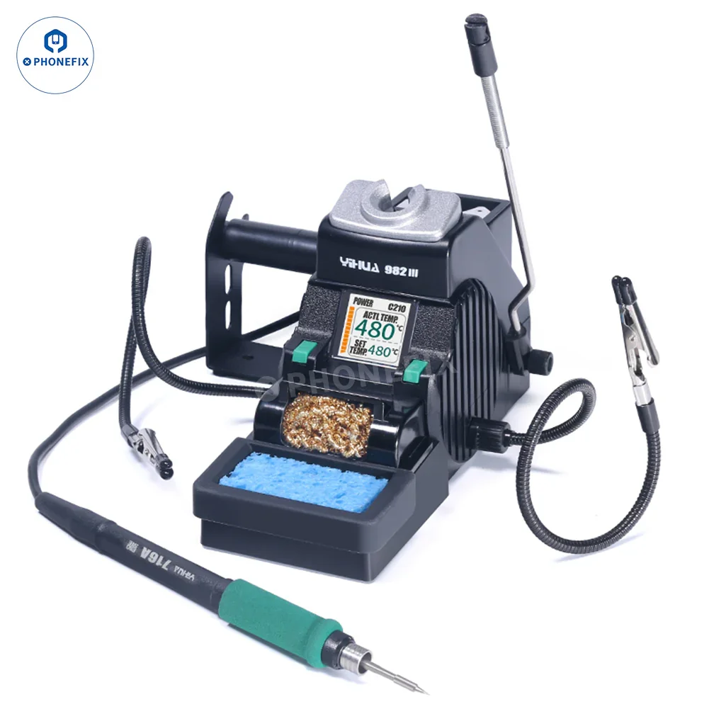 YIHUA 982-III C210 C115 Soldering Iron Station Two-hand Clamp - Image 12