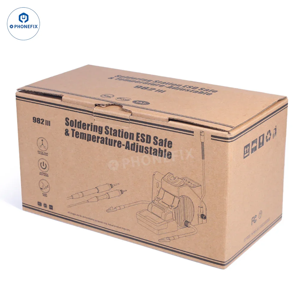 YIHUA 982-III C210 C115 Soldering Iron Station Two-hand Clamp - Image 16