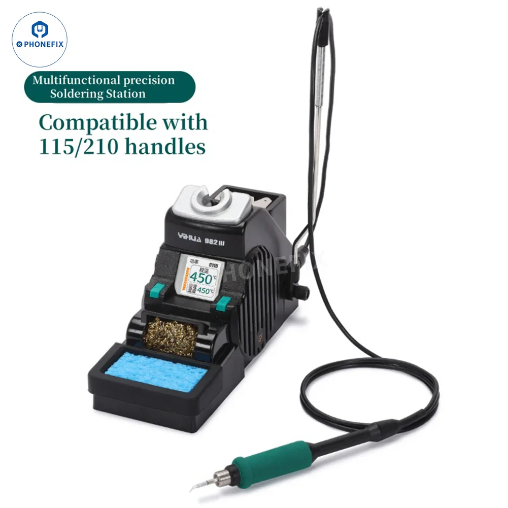 YIHUA 982-III C210 C115 Soldering Iron Station Two-hand Clamp - Image 5