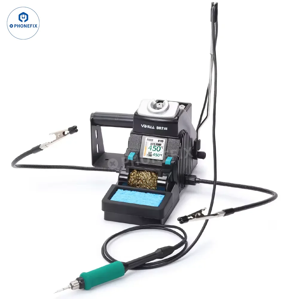 YIHUA 982-III C210 C115 Soldering Iron Station Two-hand Clamp - Image 9