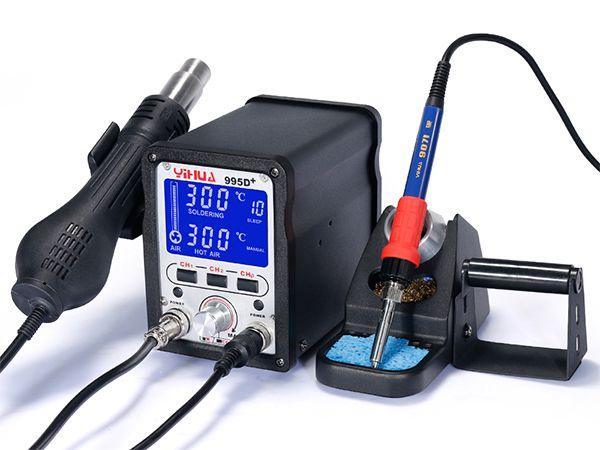 YIHUA 999D SMD Lead-Free Soldering Station BGA Rework Station - Image 2