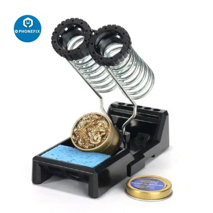 YIHUA Soldering Iron Stand Holder With Tin Cleaner Sponge - Image 3