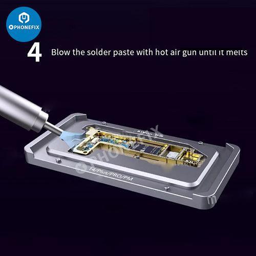 Z14 Motherboard Middle Frame Planting Tin Stand For iPhone 14 Series - Image 5