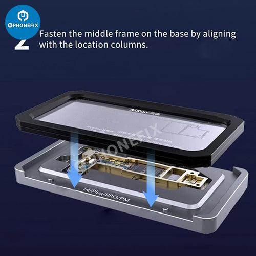 Z14 Motherboard Middle Frame Planting Tin Stand For iPhone 14 Series - Image 6