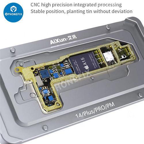 Z14 Motherboard Middle Frame Planting Tin Stand For iPhone 14 Series - Image 7
