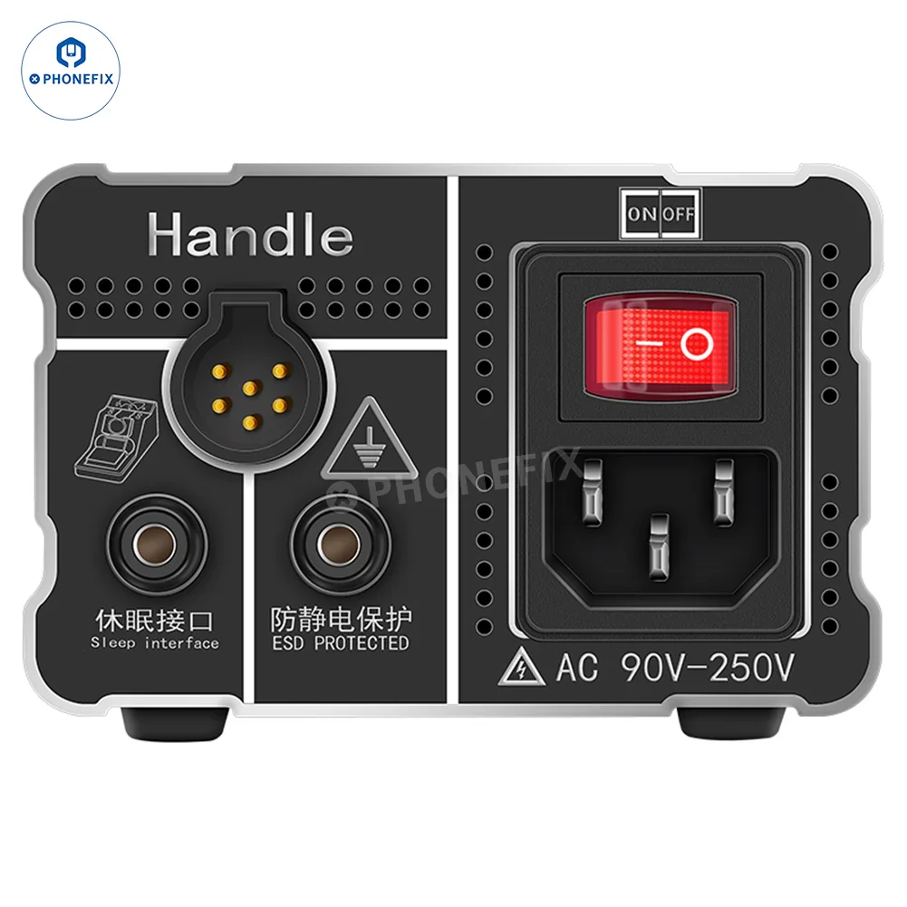 ZH-C210 Pro Precision Soldering Station With C210 Iron Tips - Image 11