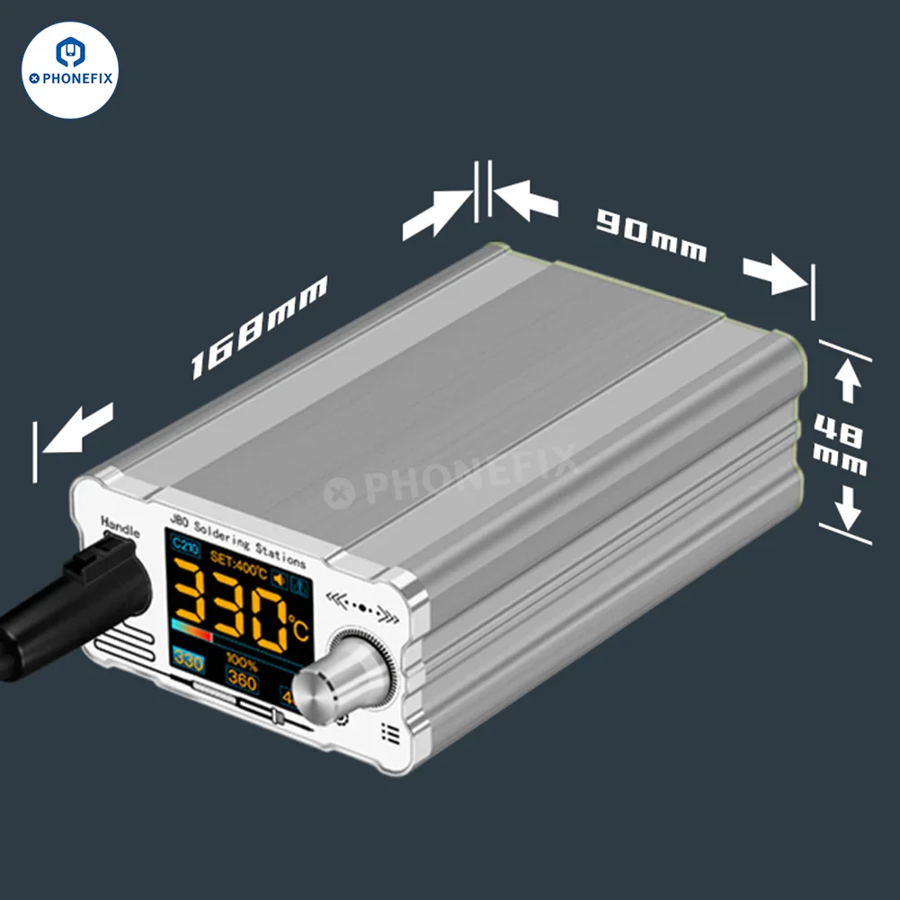 ZH-C210 Pro Precision Soldering Station With C210 Iron Tips - Image 7