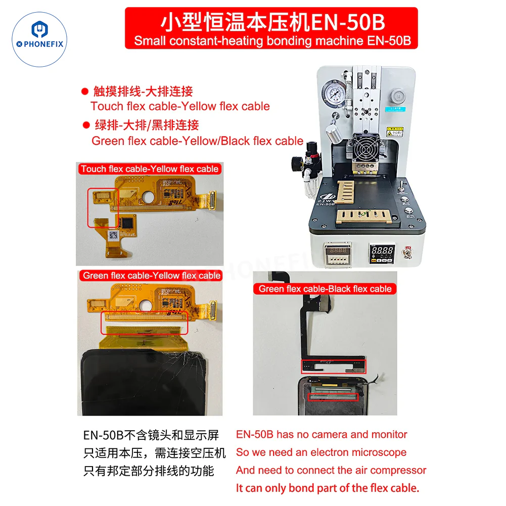 ZJWY EN-50B EN-50C Mini Bonding Machine for Phone Screen Repair - Image 3