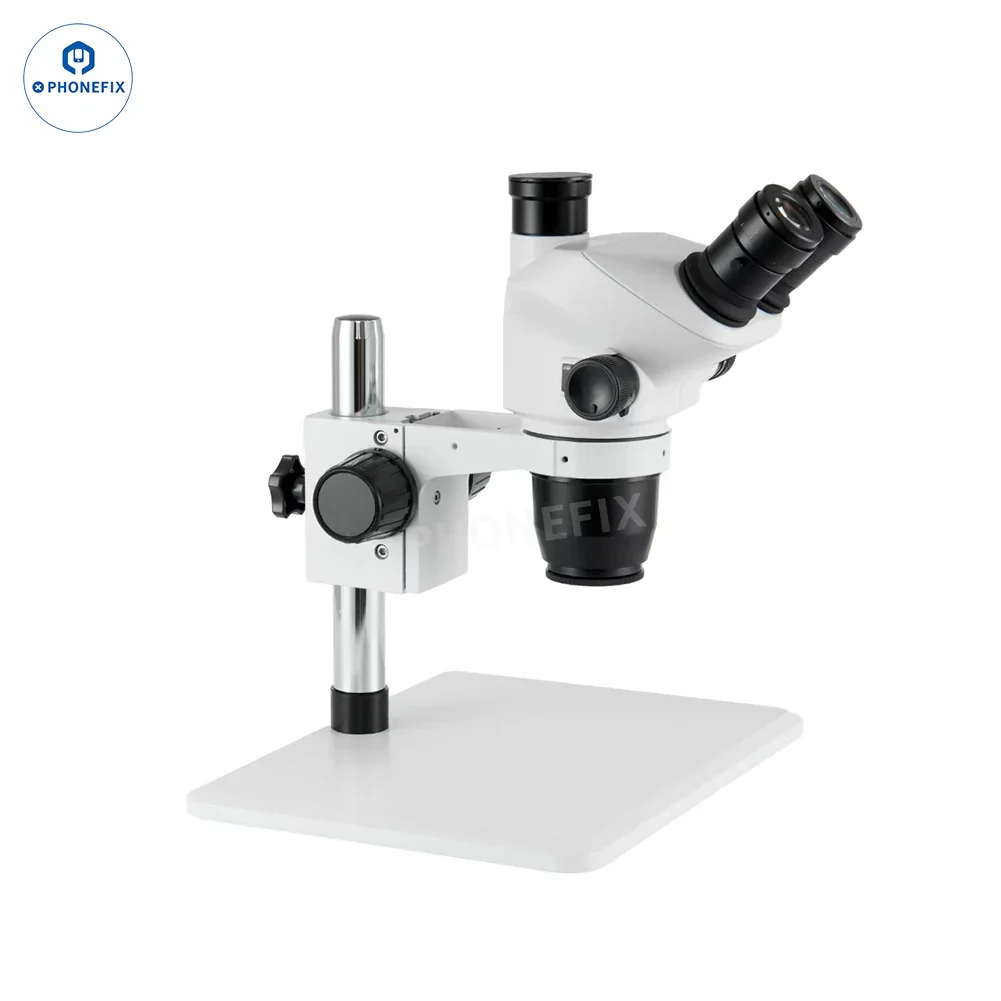 ZM-6552TH 0.65X-5.2X Binocular Trinocular Stereo Zoom Microscope - Image 2
