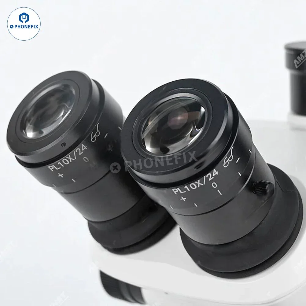 ZM-6552TH 0.65X-5.2X Binocular Trinocular Stereo Zoom Microscope - Image 4